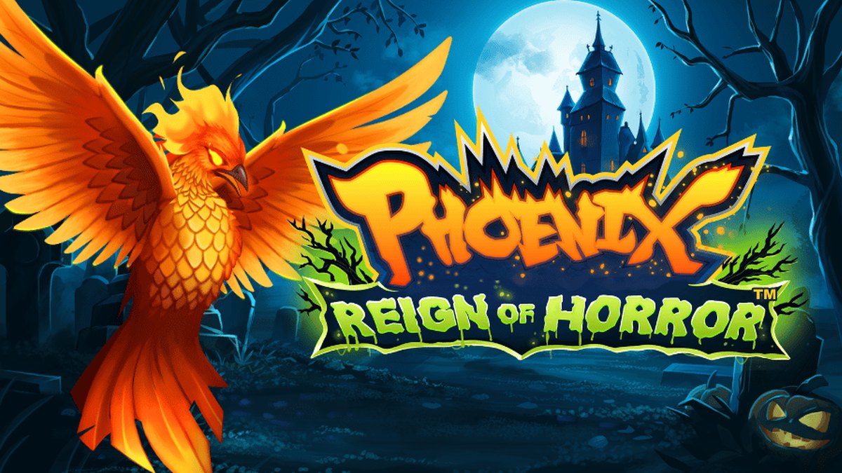Official artwork for the Wishbone Games slot Phoenix Reign of Horror.