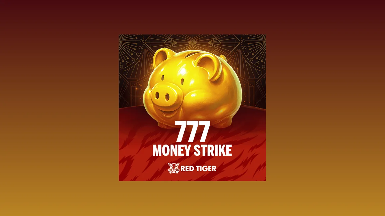 777 Money Strike official Red Tiger logo lockup