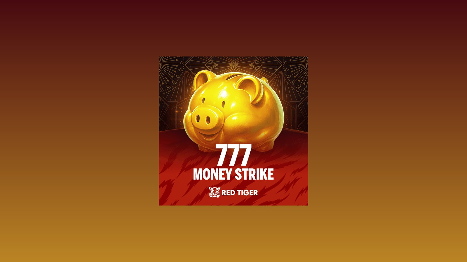 Official Red Tiger 777 Money Strike logo lockup