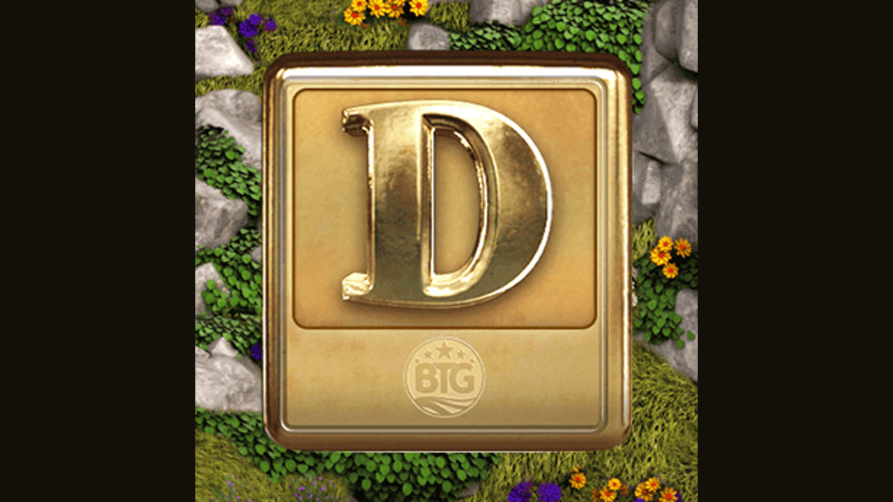 Official Big Time Gaming Bonanza GOLD scatter tile