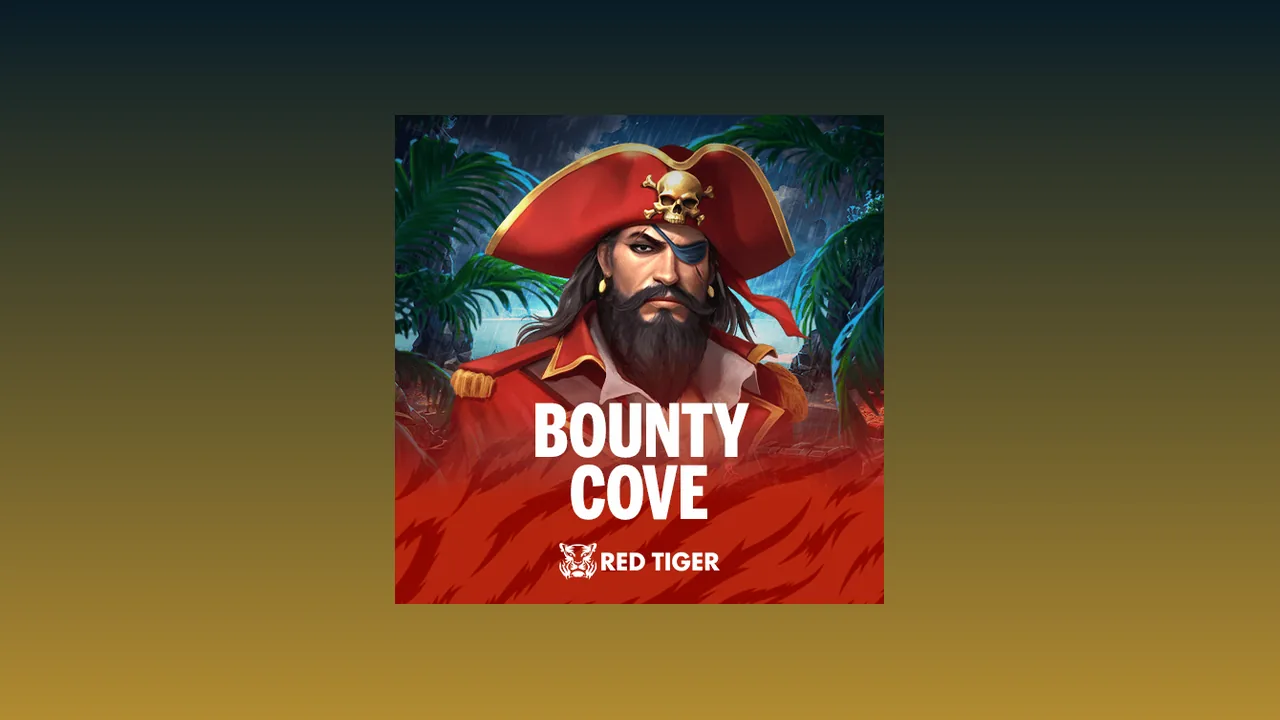 Bounty Cove official Red Tiger logo lockup