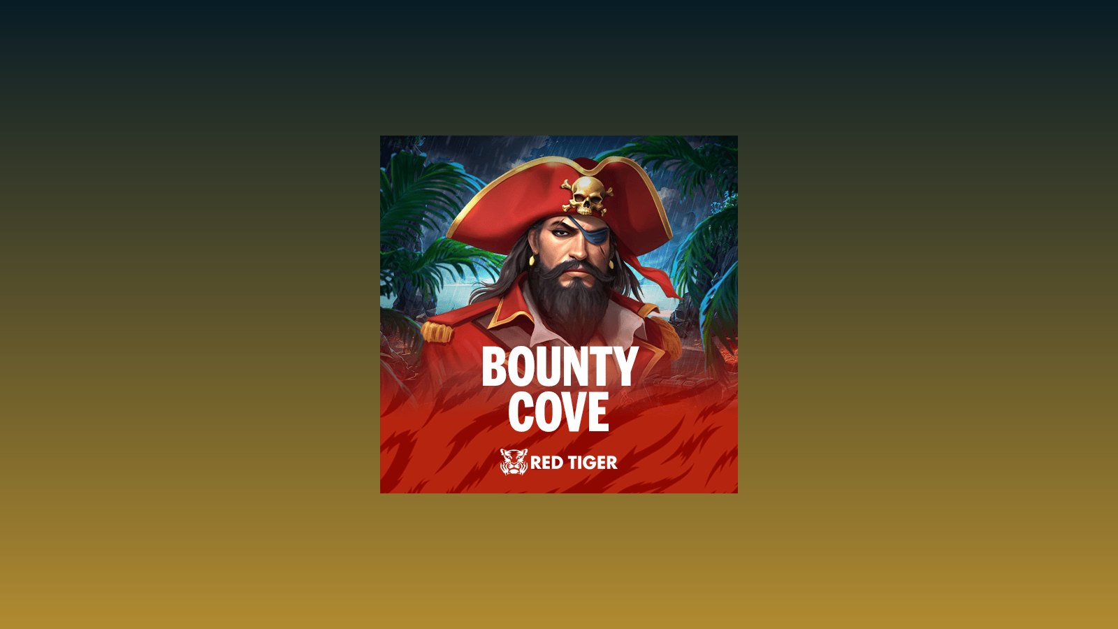 Official Red Tiger Bounty Cove logo lockup