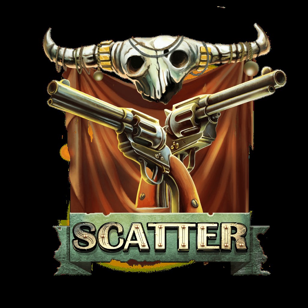 Official NetEnt Dead or Alive 2 scatter symbol still