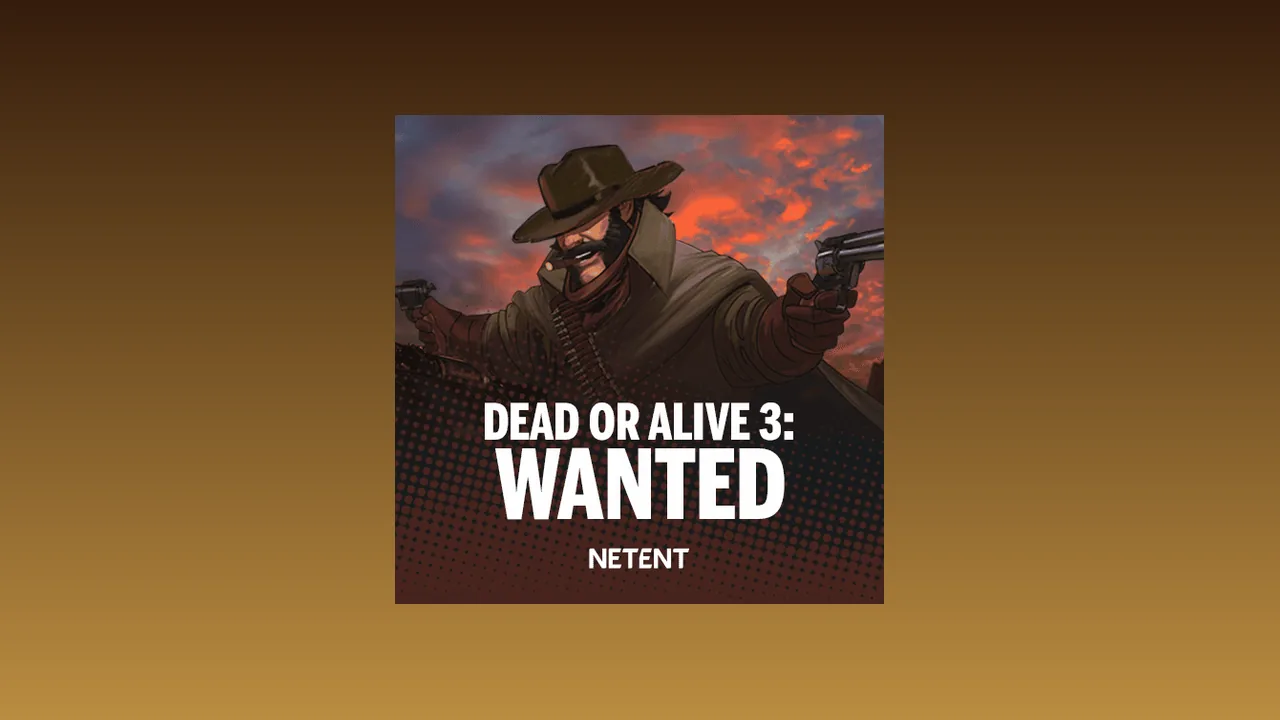Dead or Alive 3: Wanted official NetEnt logo lockup