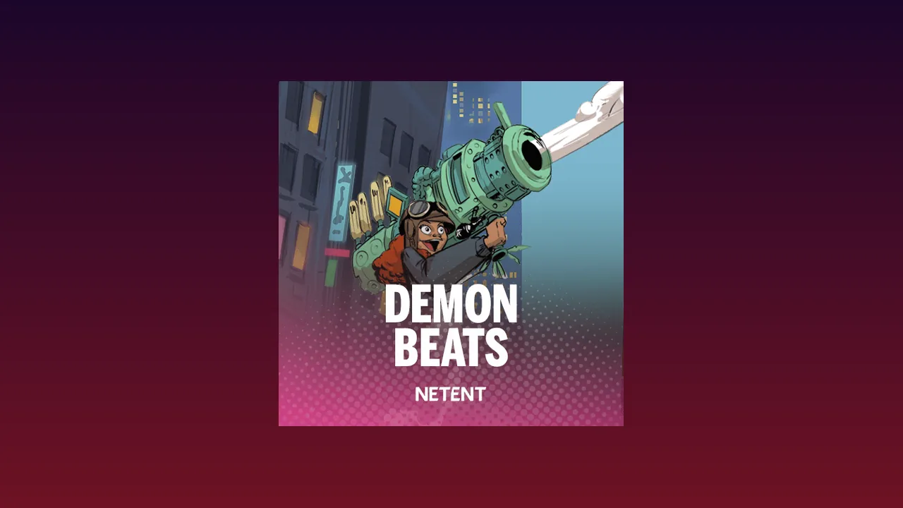 Demon Beats official NetEnt logo lockup