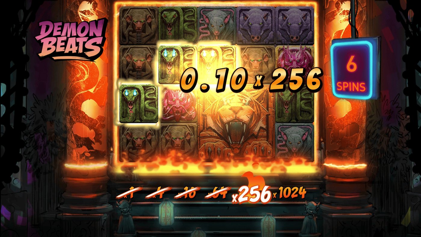 Official NetEnt Demon Beats colossal-symbol still