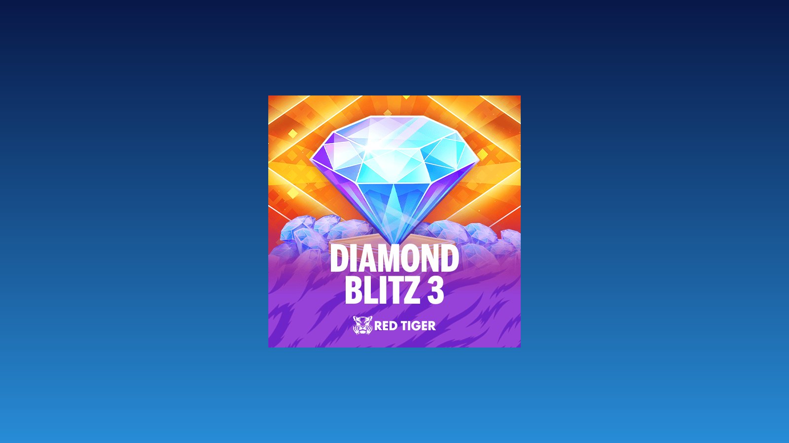 Official Red Tiger Diamond Blitz 3 logo lockup