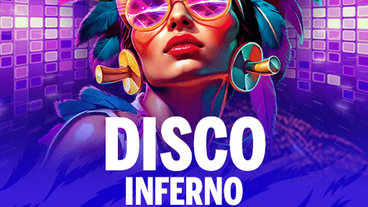 Disco Inferno official Red Tiger logo lockup