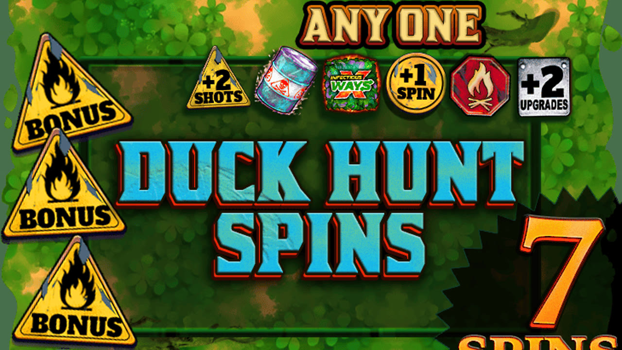Official Nolimit City Duck Hunt Spins still from Duck Hunters 2