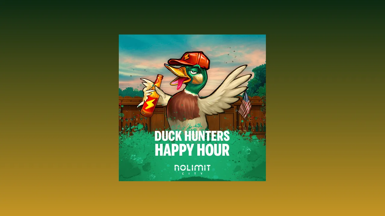 Duck Hunters: Happy Hour official Nolimit City logo lockup