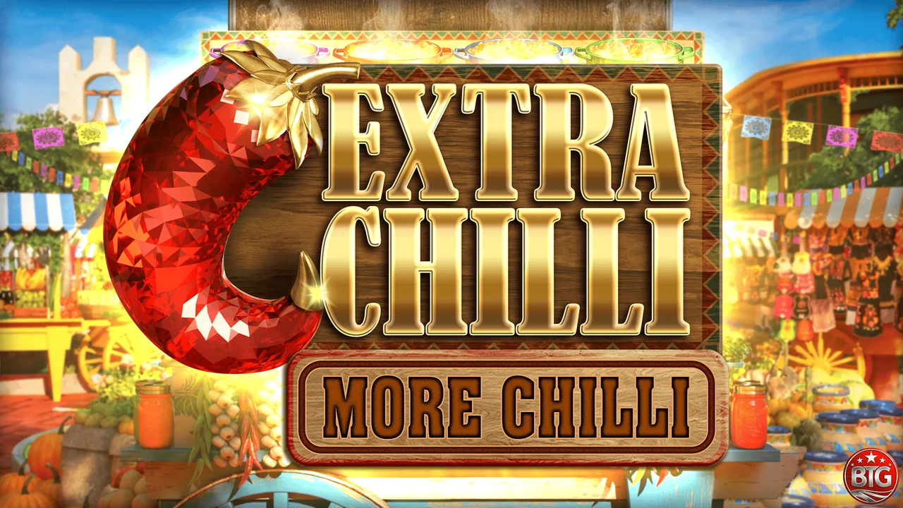 Extra Chilli More Chilli official Big Time Gaming logo lockup