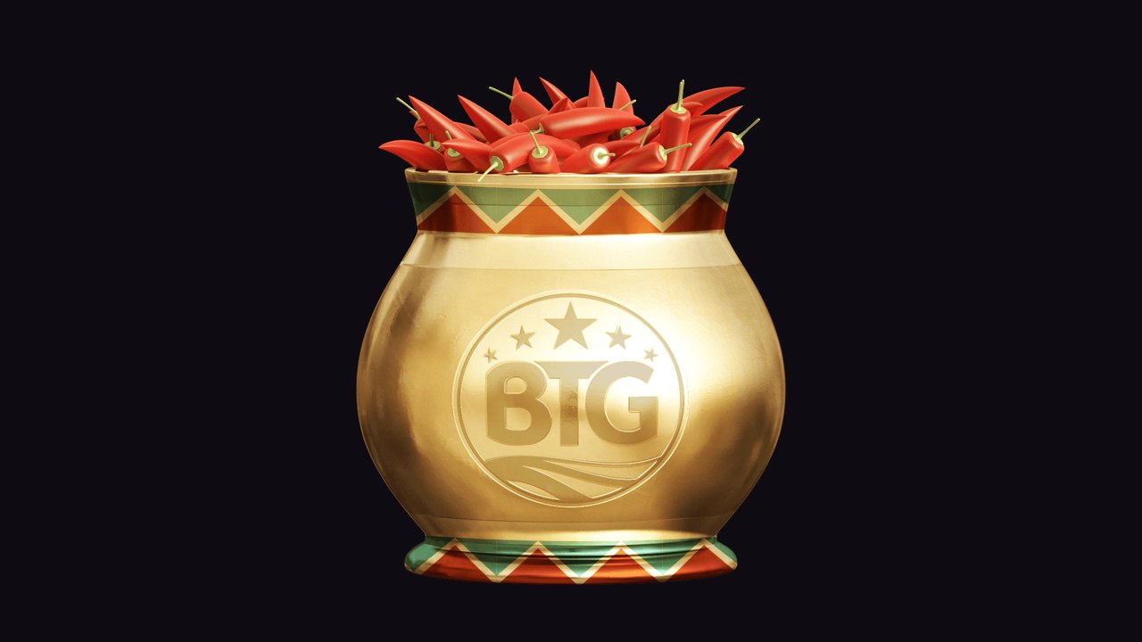 Official Big Time Gaming Extra Chilli More Chilli chilli-pot still