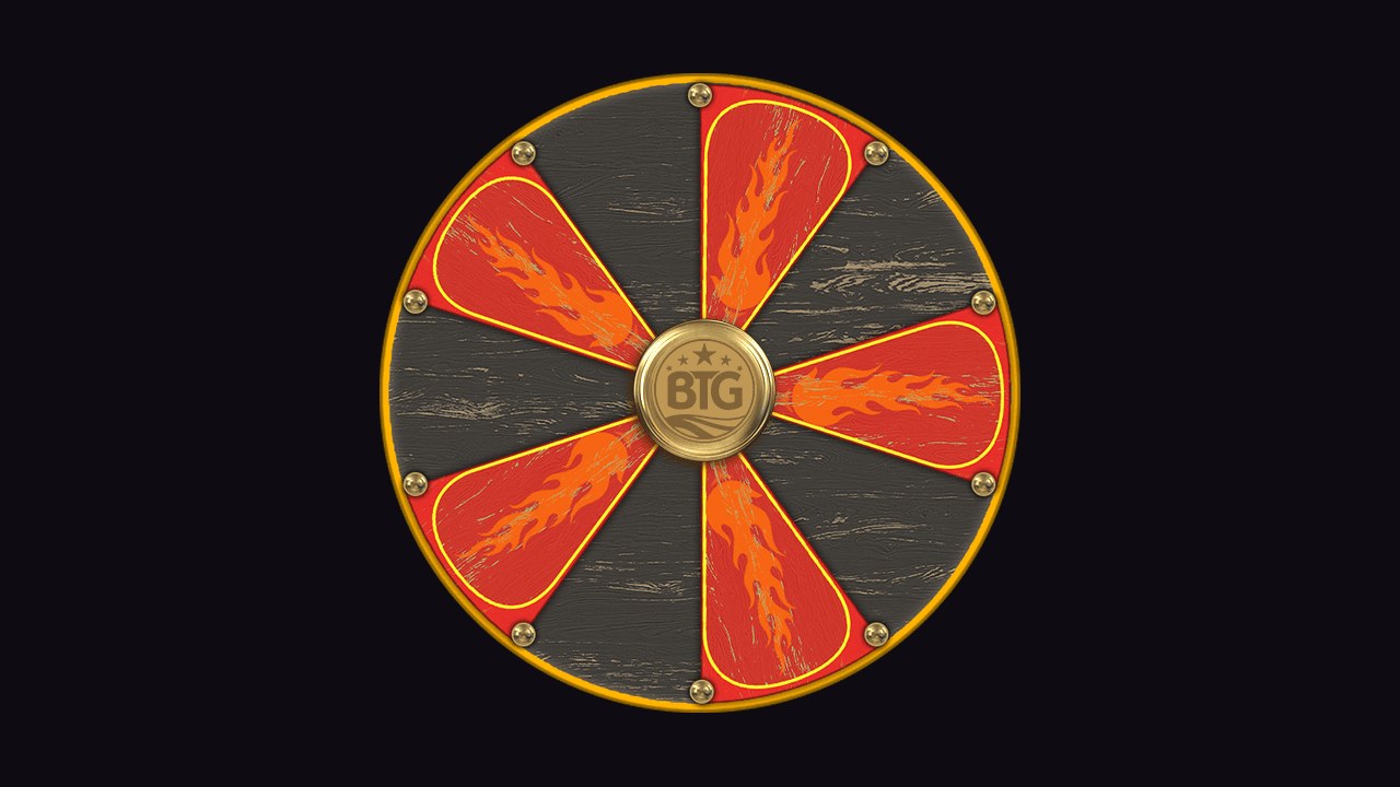 Official Big Time Gaming Extra Chilli More Chilli gamble-wheel still