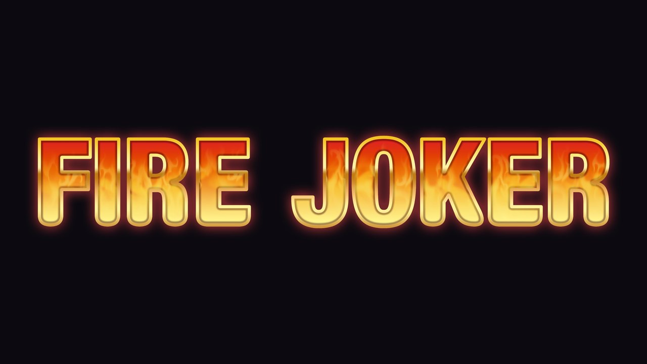 Official Play’n GO Fire Joker logo lockup