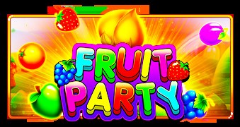Official Pragmatic Play Fruit Party logo game tile