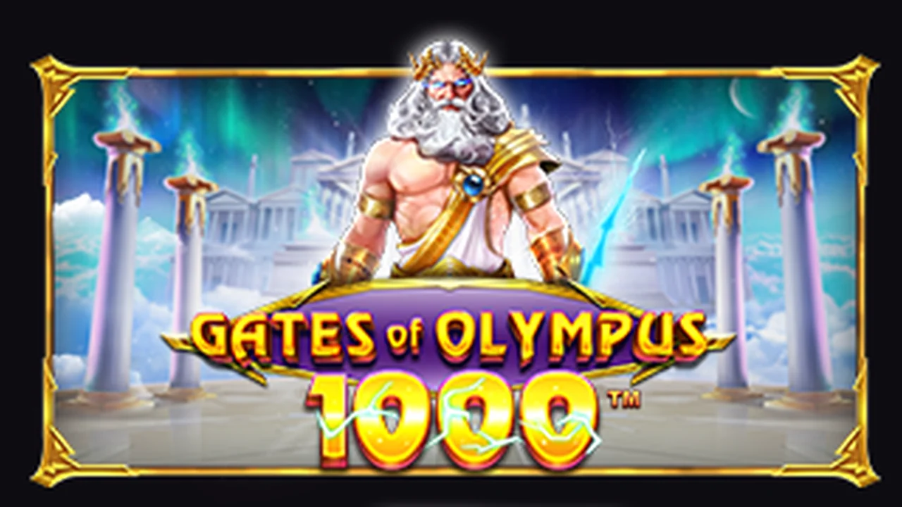 Gates of Olympus 1000 official Pragmatic Play logo lockup