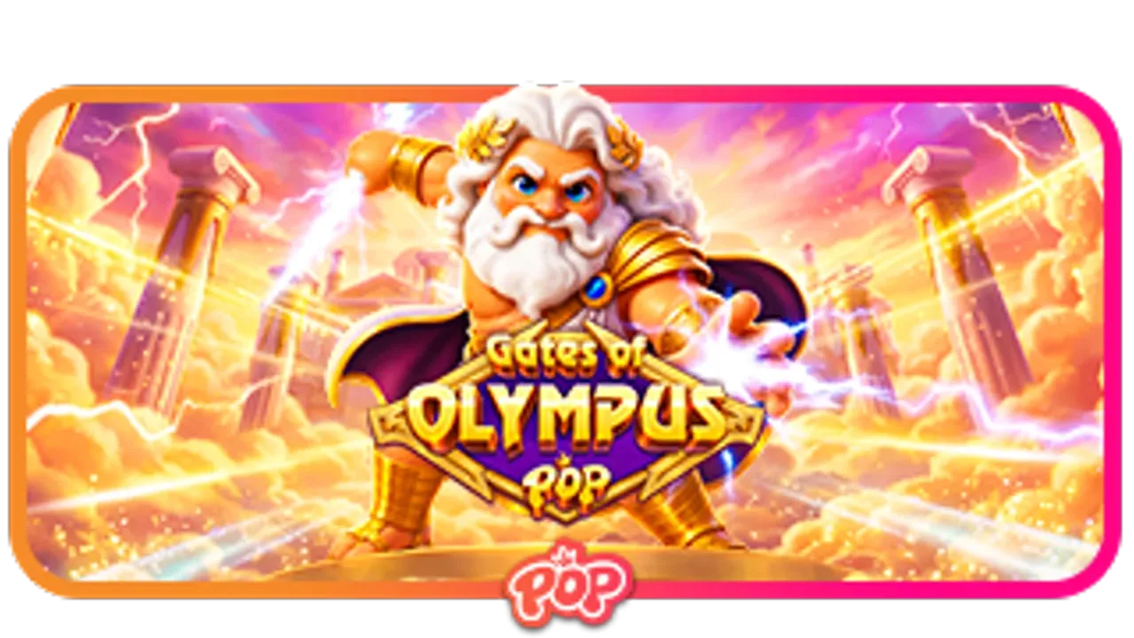 Gates of Olympus POP official Pragmatic Play logo game tile