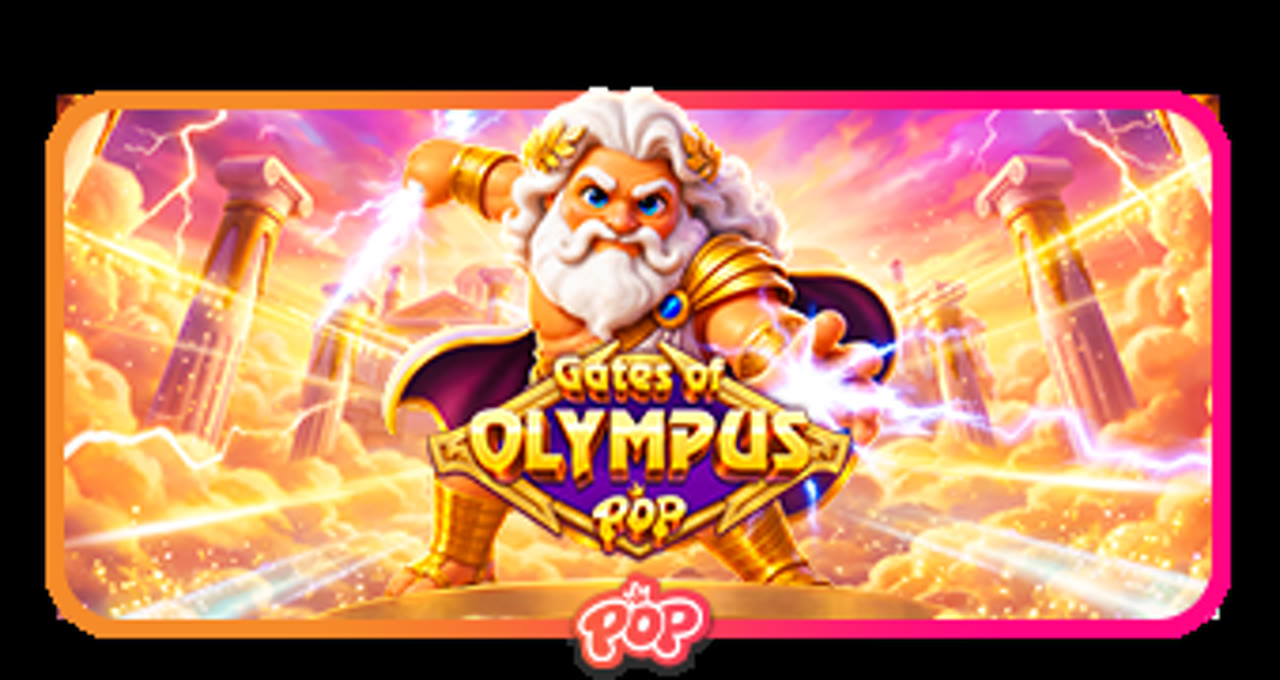 Official Pragmatic Play Gates of Olympus POP logo game tile