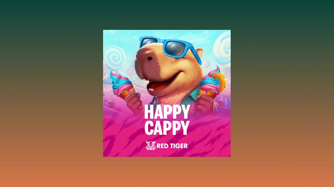 Happy Cappy official Red Tiger logo lockup