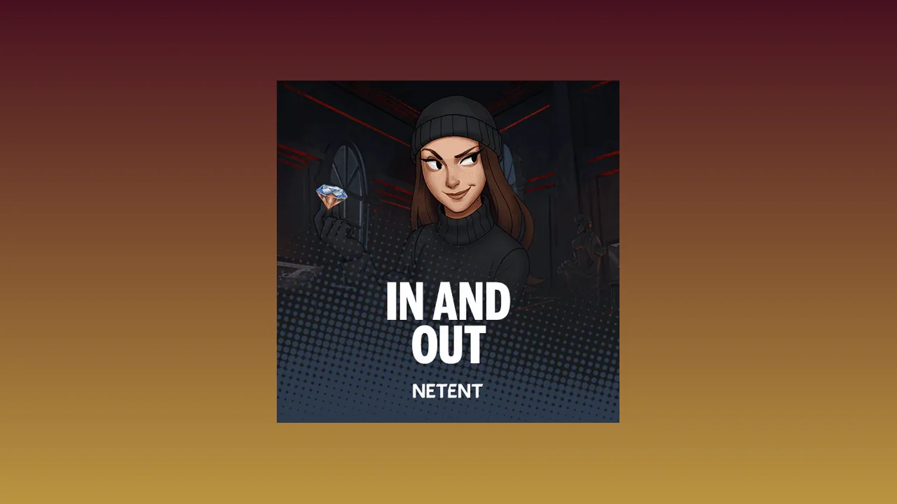 In and Out official NetEnt logo lockup