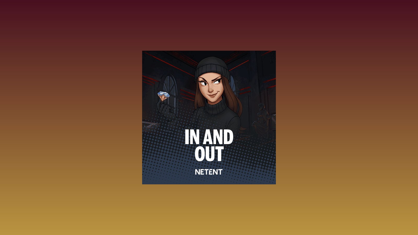 Official NetEnt In and Out logo lockup