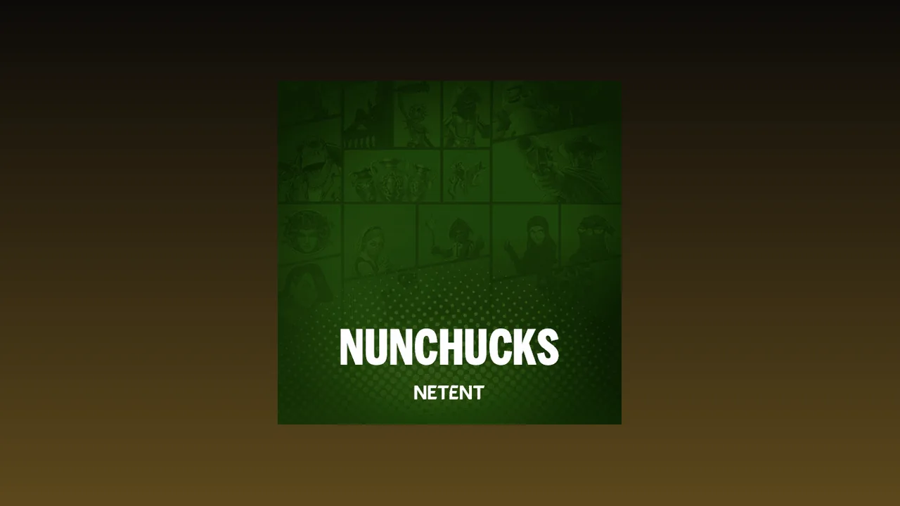 Nunchucks official NetEnt logo lockup