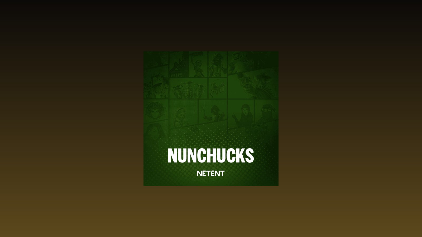 Official NetEnt Nunchucks coming-soon logo lockup