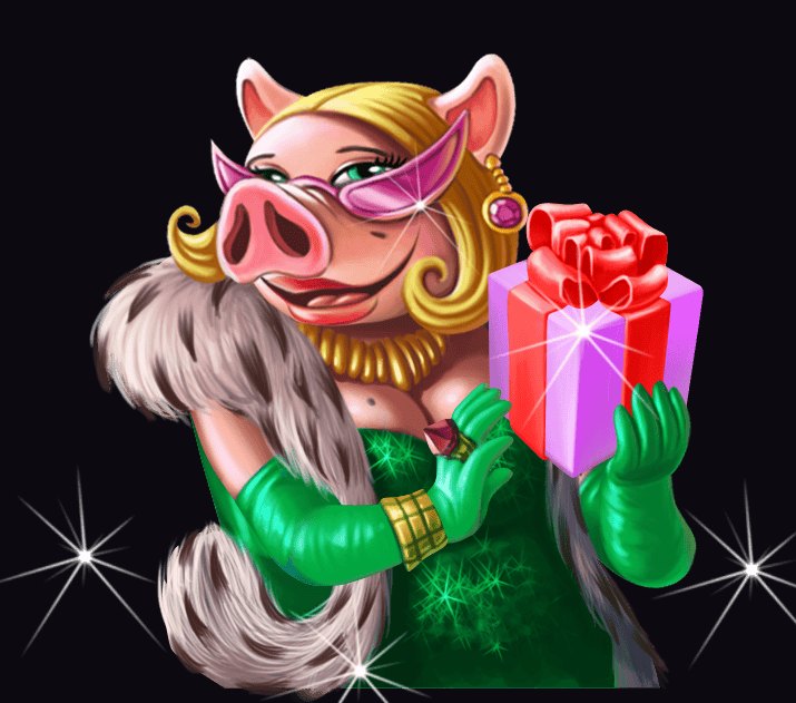 Official NetEnt Piggy Riches scatter symbol still