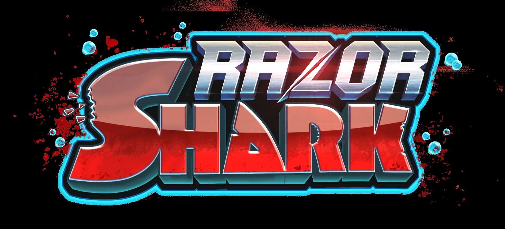 Official Push Gaming Razor Shark logo lockup