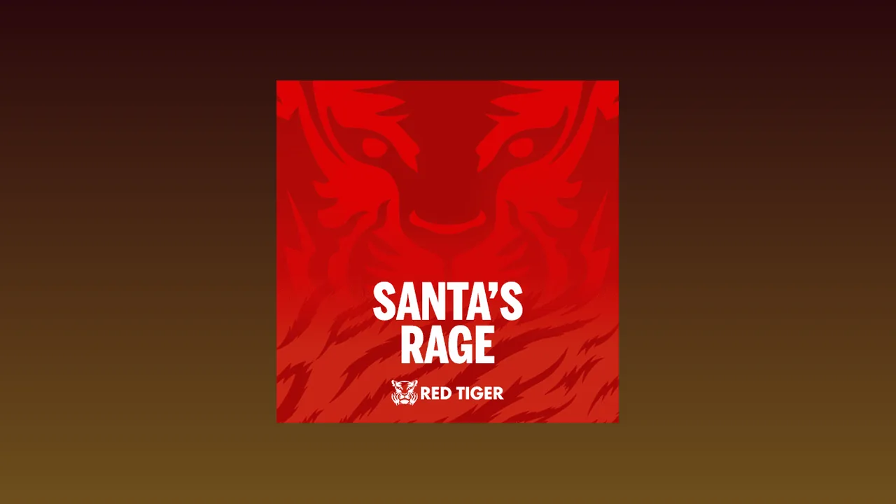 Santa's Rage official Red Tiger logo lockup