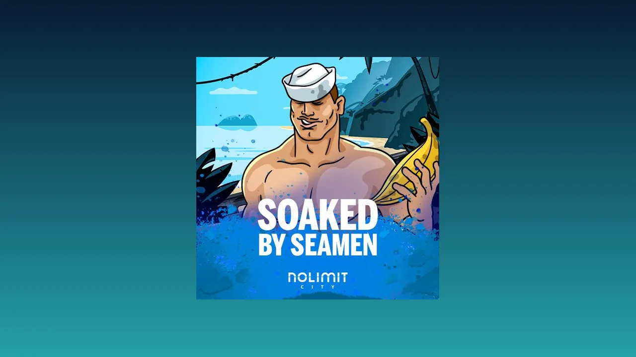 Soaked By Seamen official Nolimit City logo lockup