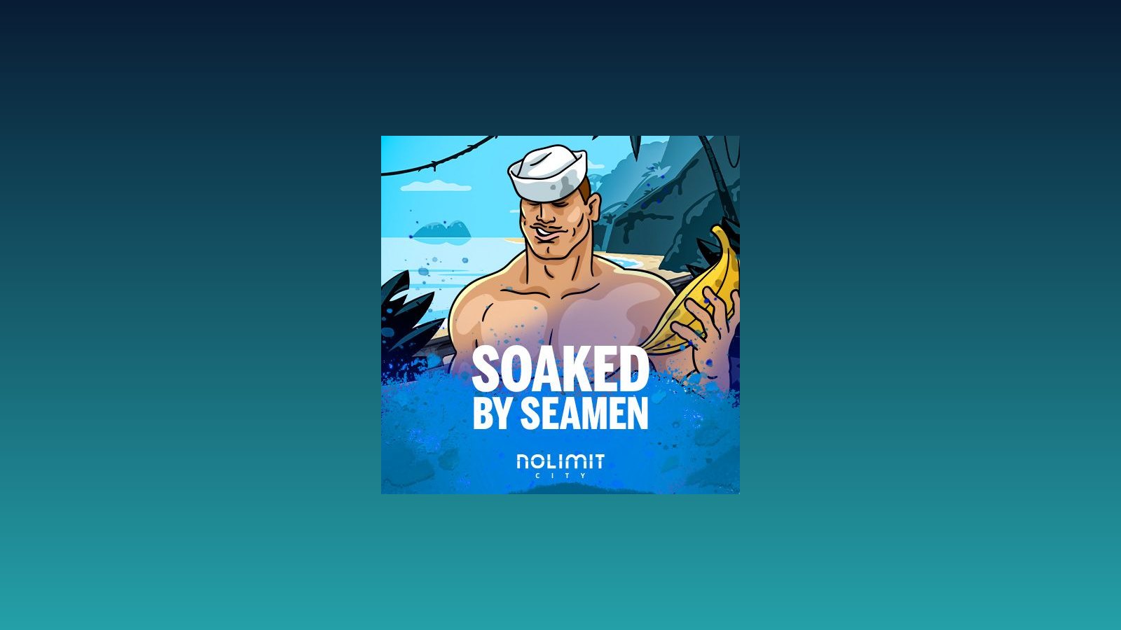 Official Nolimit City Soaked By Seamen logo lockup