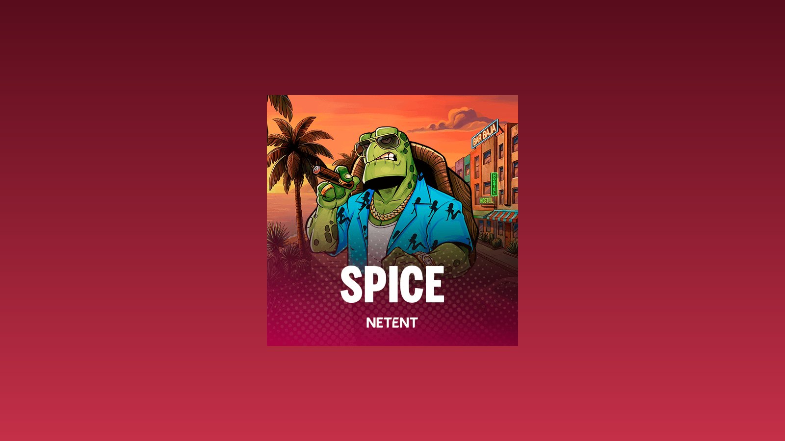 Official NetEnt Spice logo lockup