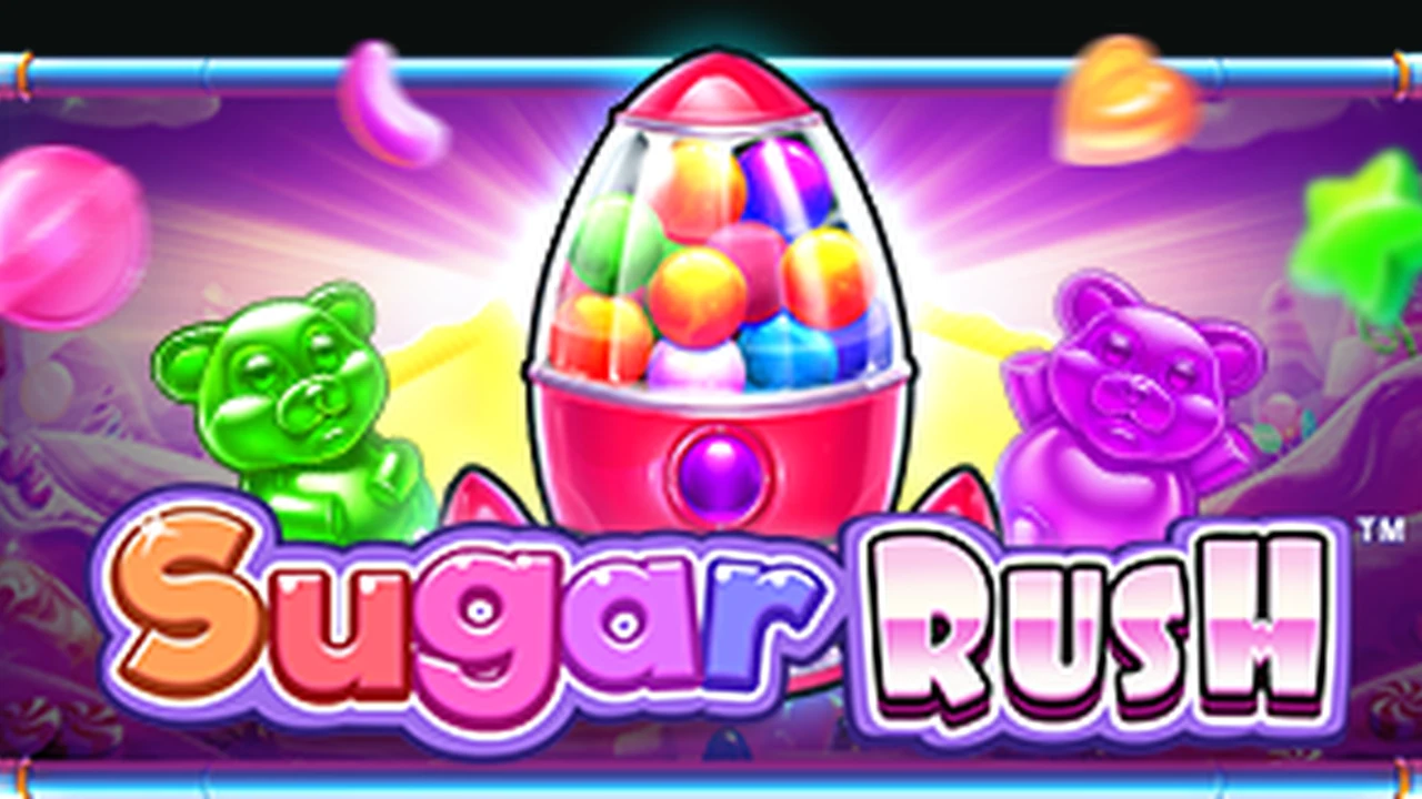 Sugar Rush family official Pragmatic Play logo plate — Sugar Megarush marketing not public yet