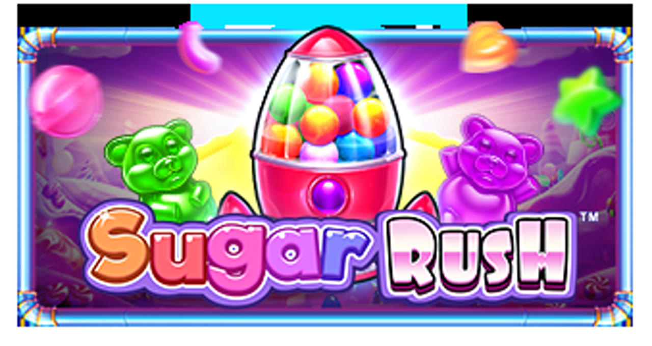 Sugar Rush family official Pragmatic Play logo plate — Sugar Megarush tile not public yet