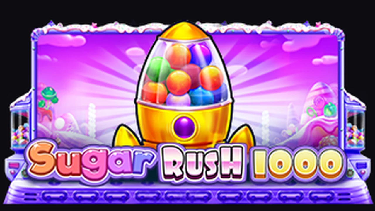 Sugar Rush 1000 official Pragmatic Play logo lockup