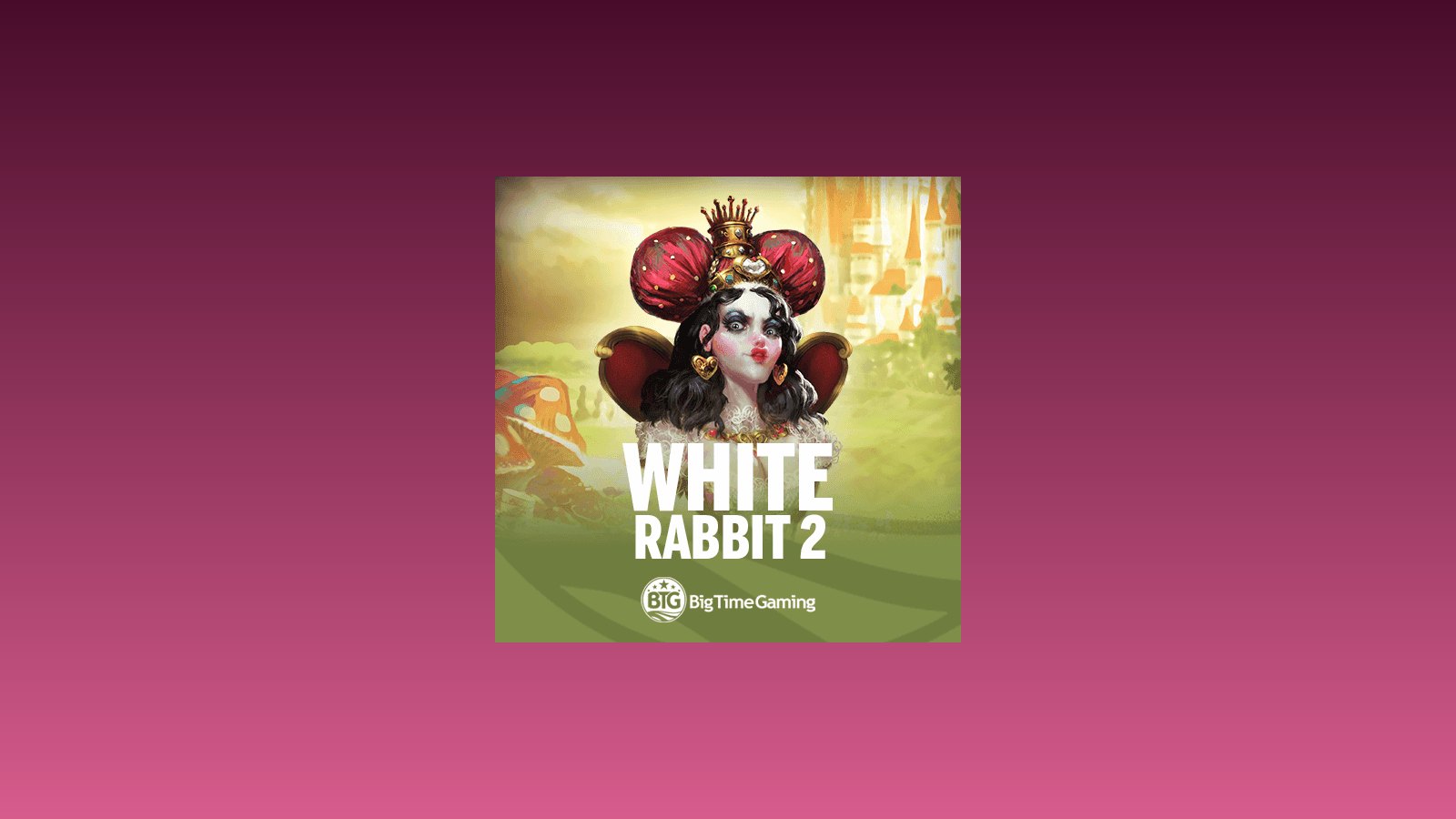 Official Big Time Gaming White Rabbit 2 logo lockup