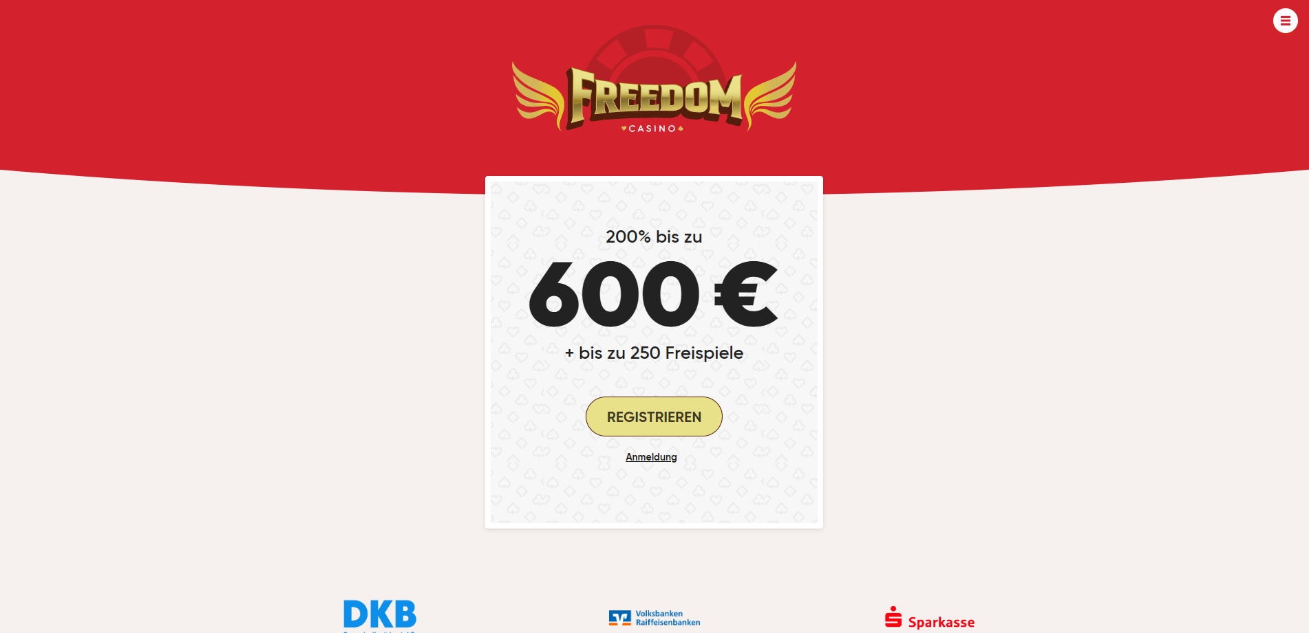 Freedom Casino Bonus