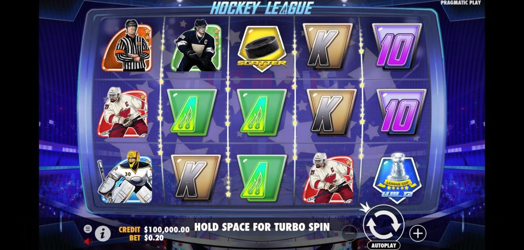 Hockey-League-Slot-Logo