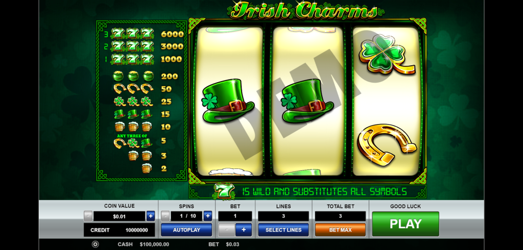 Irish-Charms-Slot-Logo
