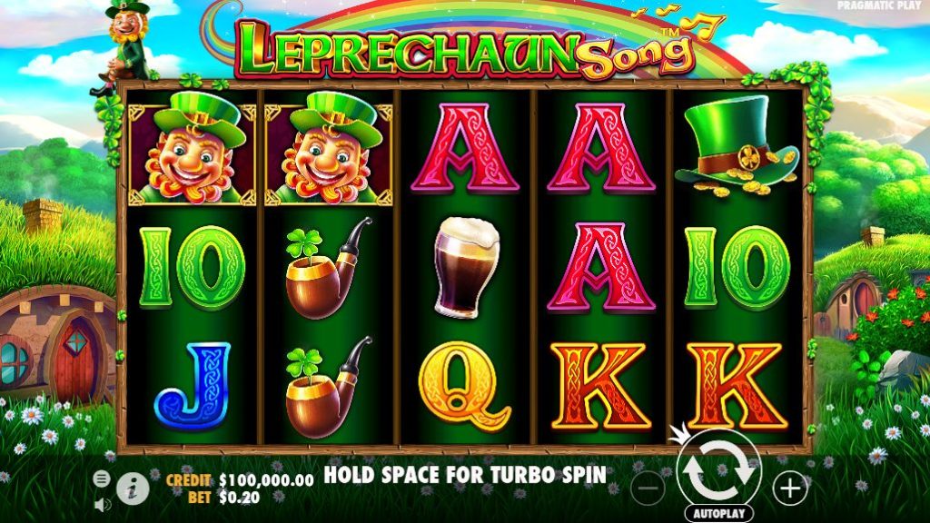 Leprechaun-song-slot-logo