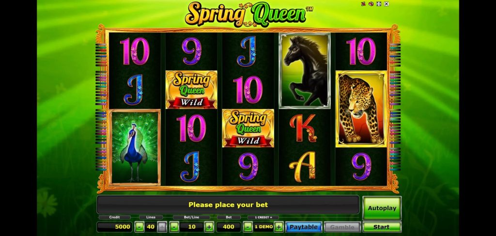 Spring-Queen-Slot-Logo