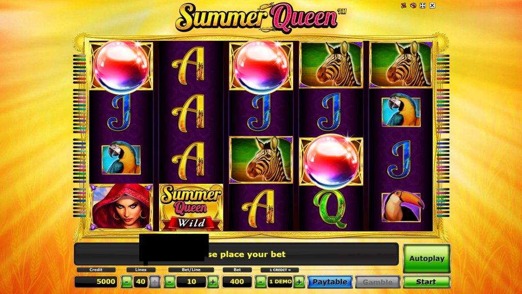 Summer-Queen-Slot-Logo