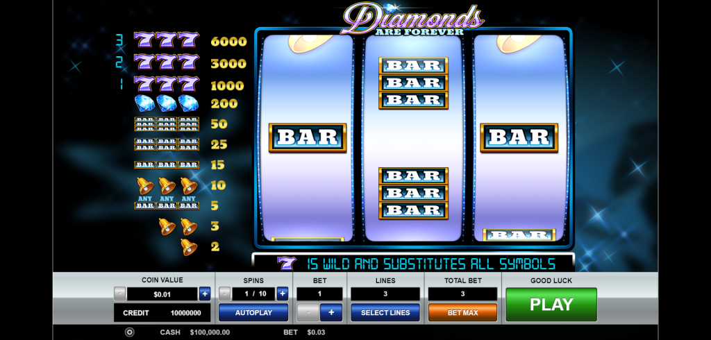 diamonds-are-forever-3-lines-slot-logo