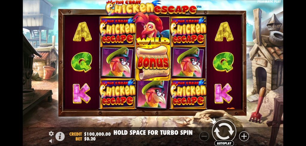 the-great-chicken-escape-slot-logo