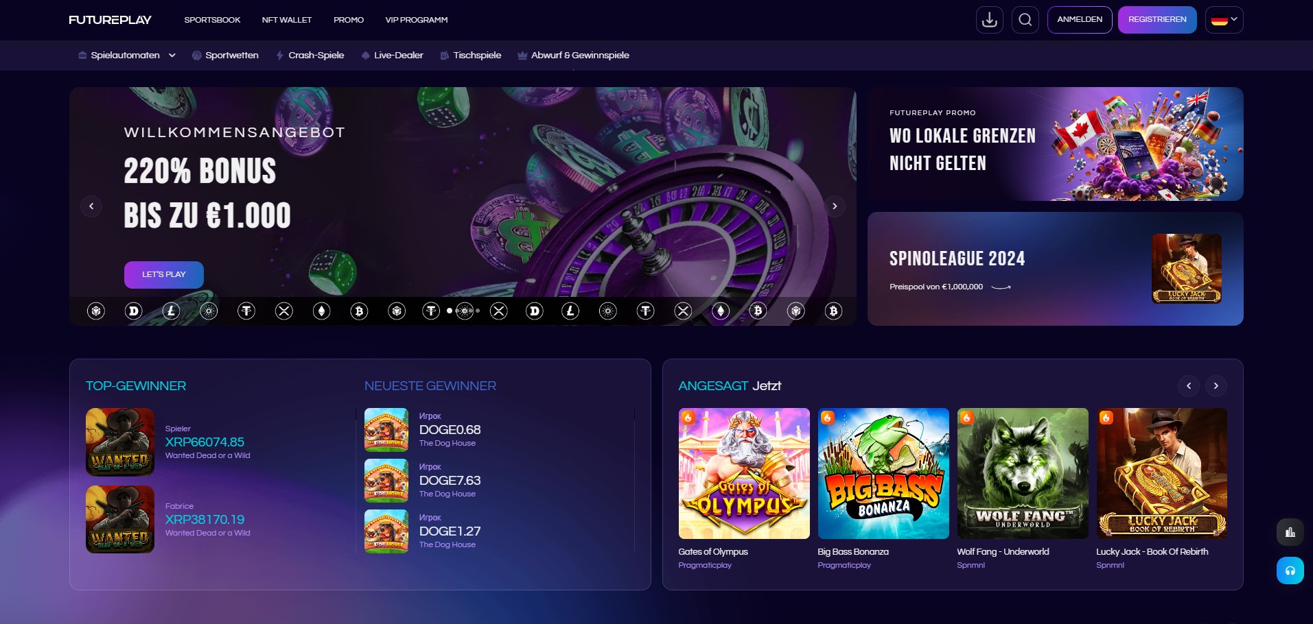 FuturePlay-Casino-Willkommensbonus